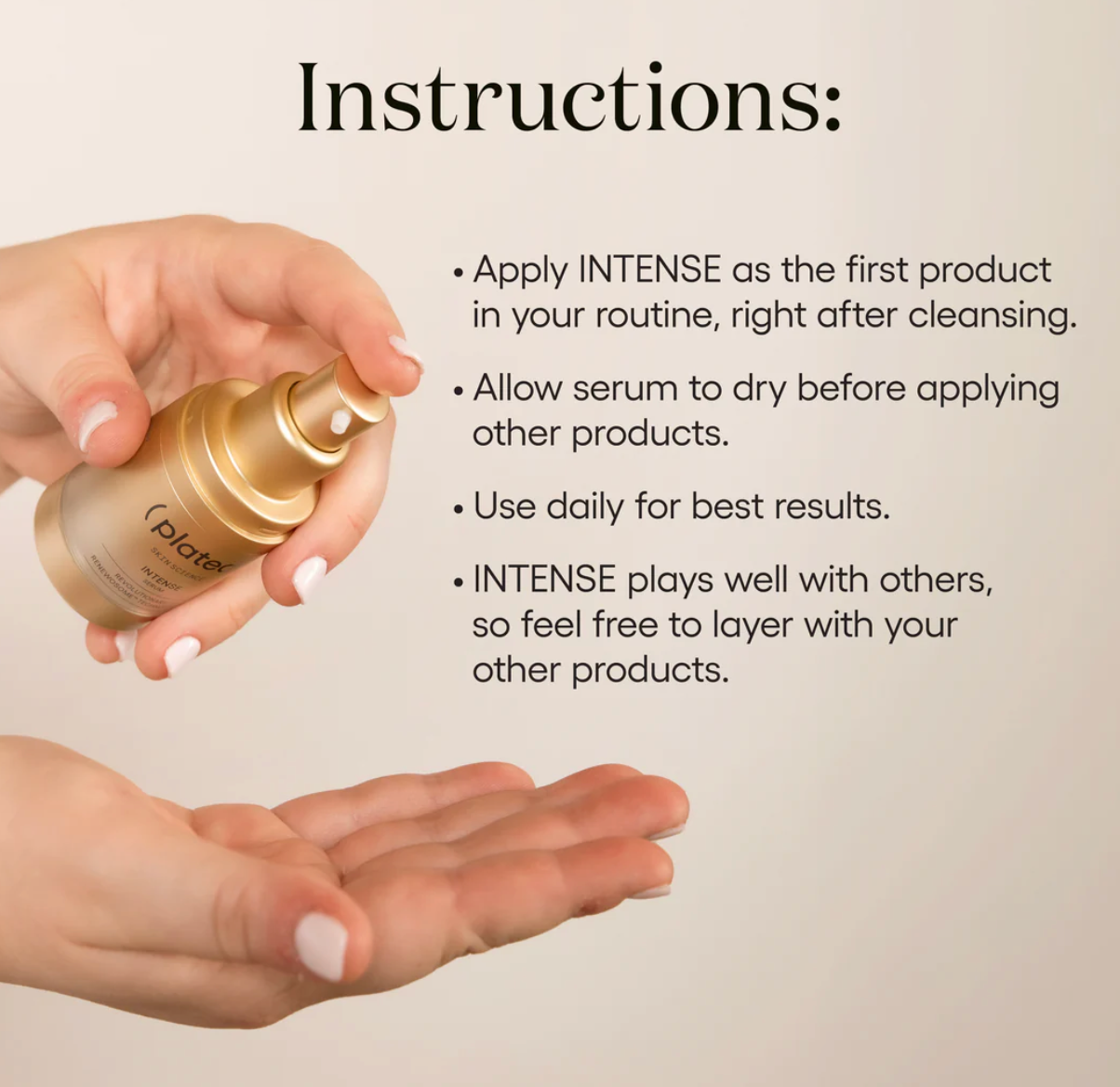 Plated Intense Serum