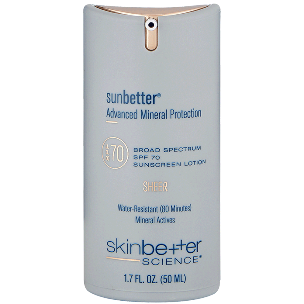 sunbetter SHEER SPF 70 Sunscreen Lotion